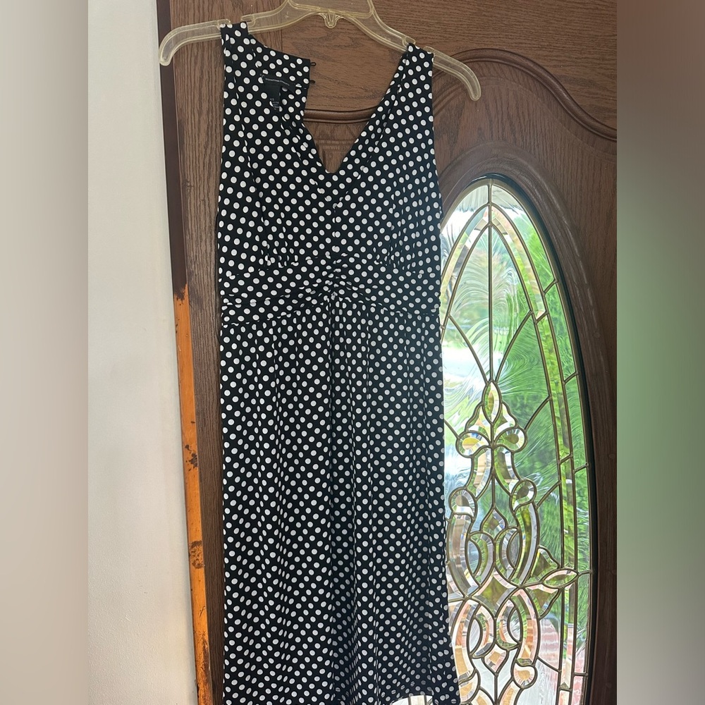 INC polka dot dress